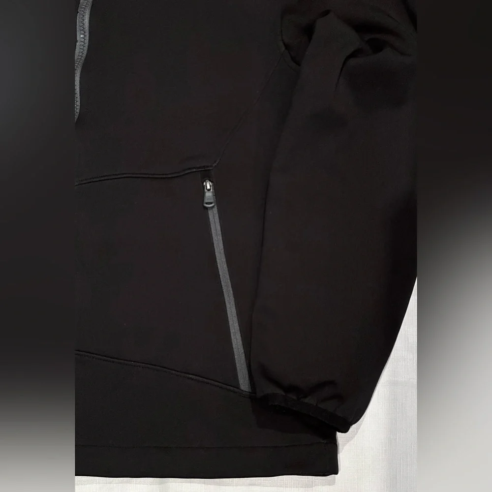 NEW SZ L BOYS JACKET UNDER ARMOUR TECHNO COLDGEAR FULL ZIP HOODIE